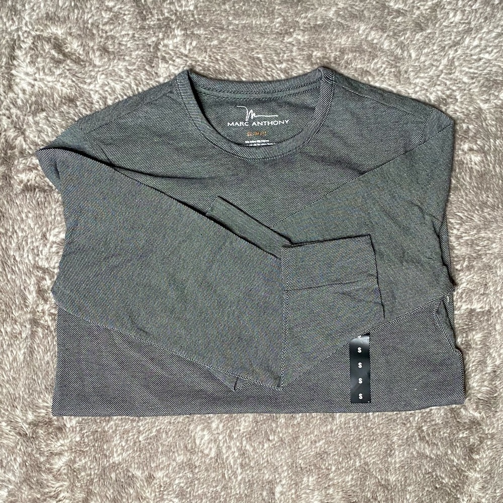Black/Grey Marc Anthony Shirt